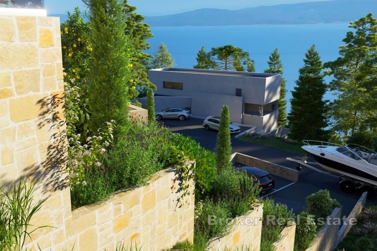 Terrain constructible avec permis, en deuxième ligne de mer