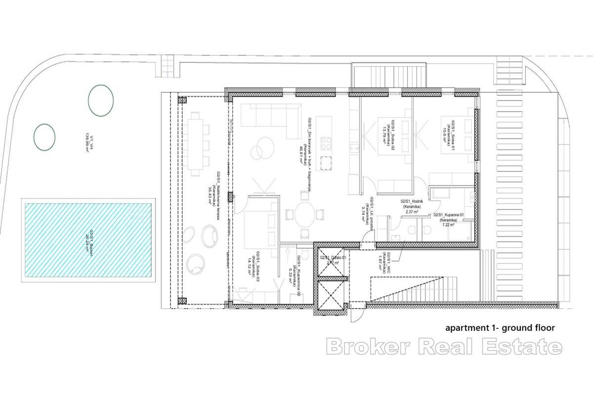 Nuovi appartamenti in prima fila sul mare