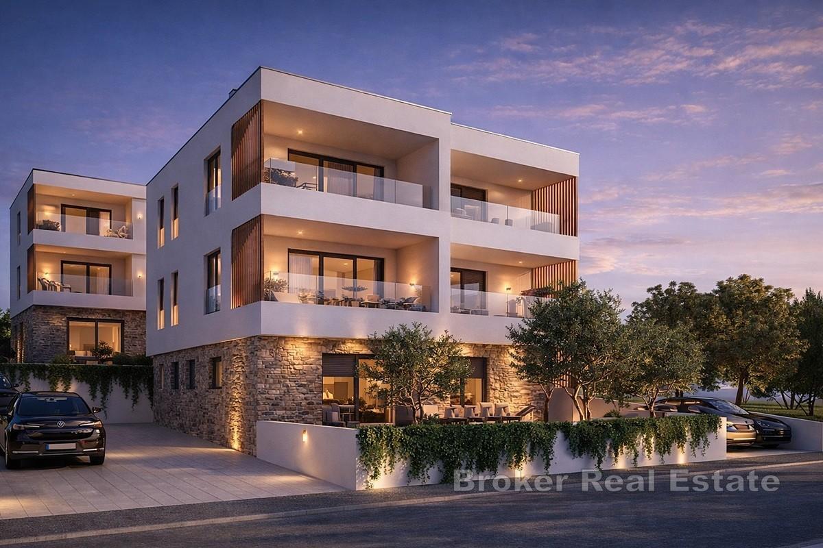 Nowe apartamenty dwupokojowe w pierwszym rzędzie od morza