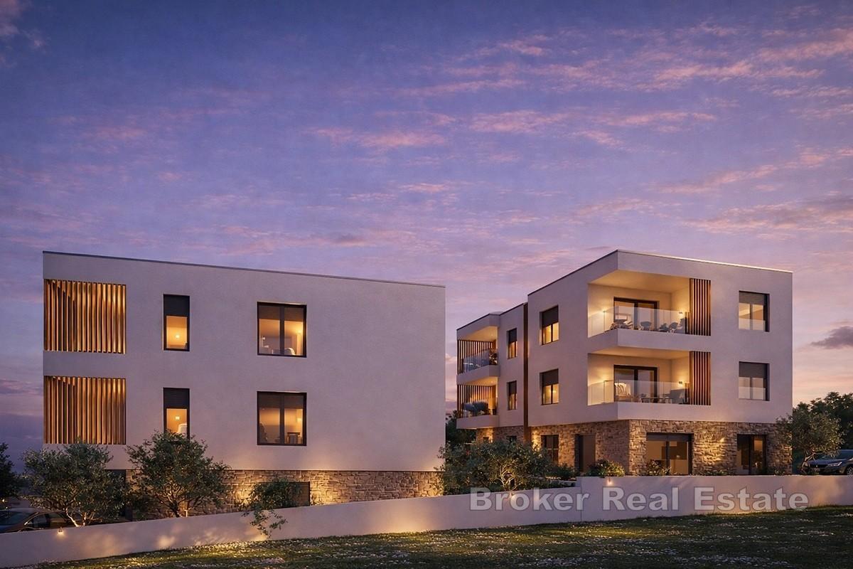 Nowe apartamenty dwupokojowe w pierwszym rzędzie od morza