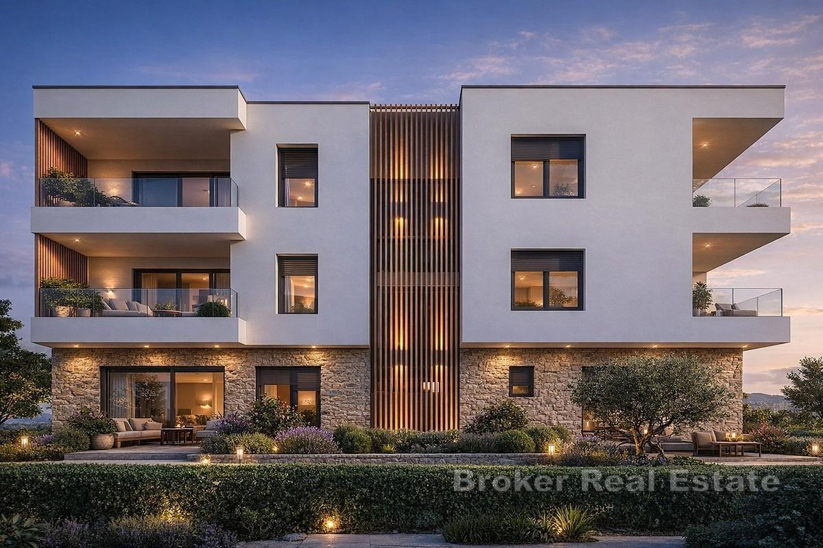 Nowe apartamenty dwupokojowe w pierwszym rzędzie od morza