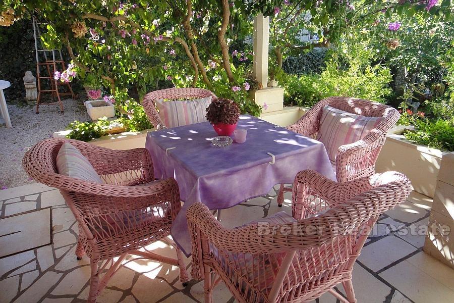 Île de Korcula, maison au bord de la mer