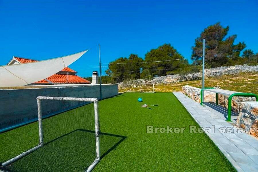 Brač - Rekreační dům s výhledem na moře