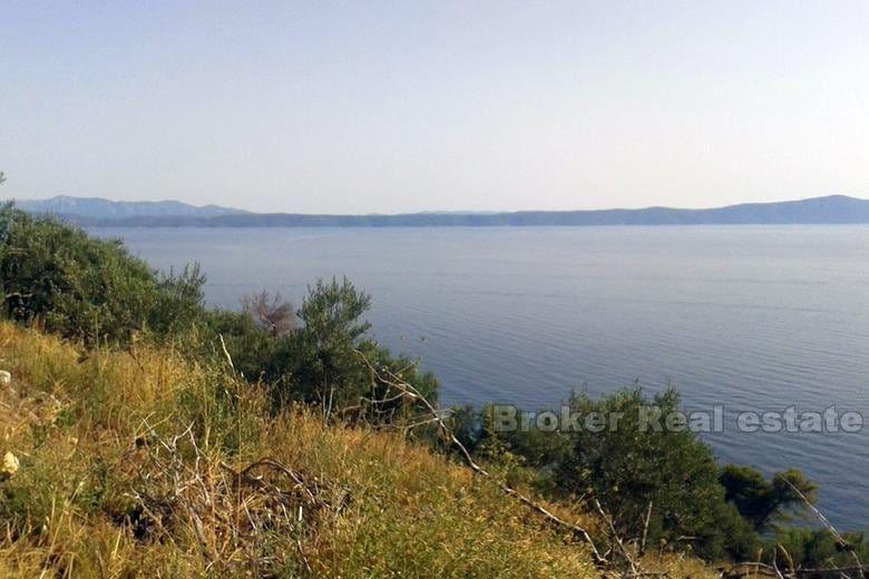 Makarska - Terrain à bâtir avec vue sur la mer