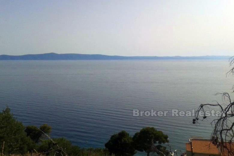 Makarska - Terrain à bâtir avec vue sur la mer