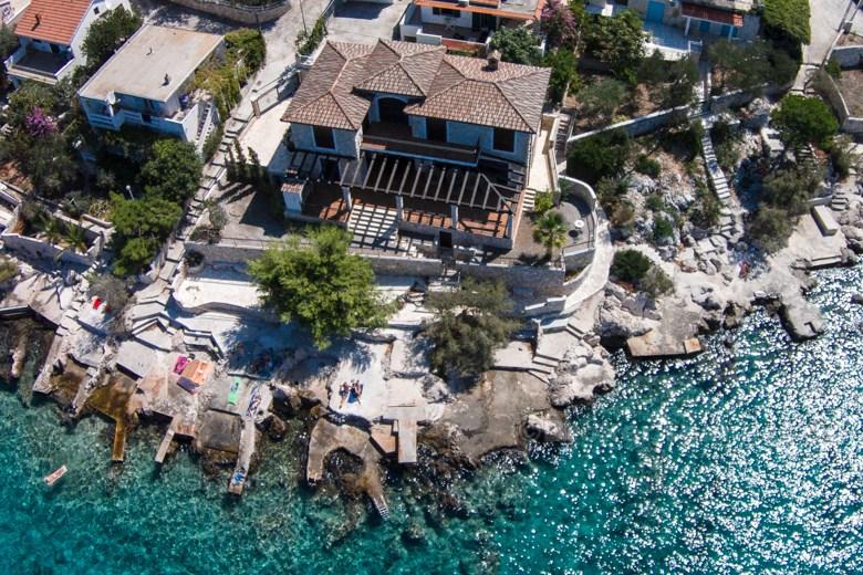 Rogoznica, śródziemnomorska willa nad morzem