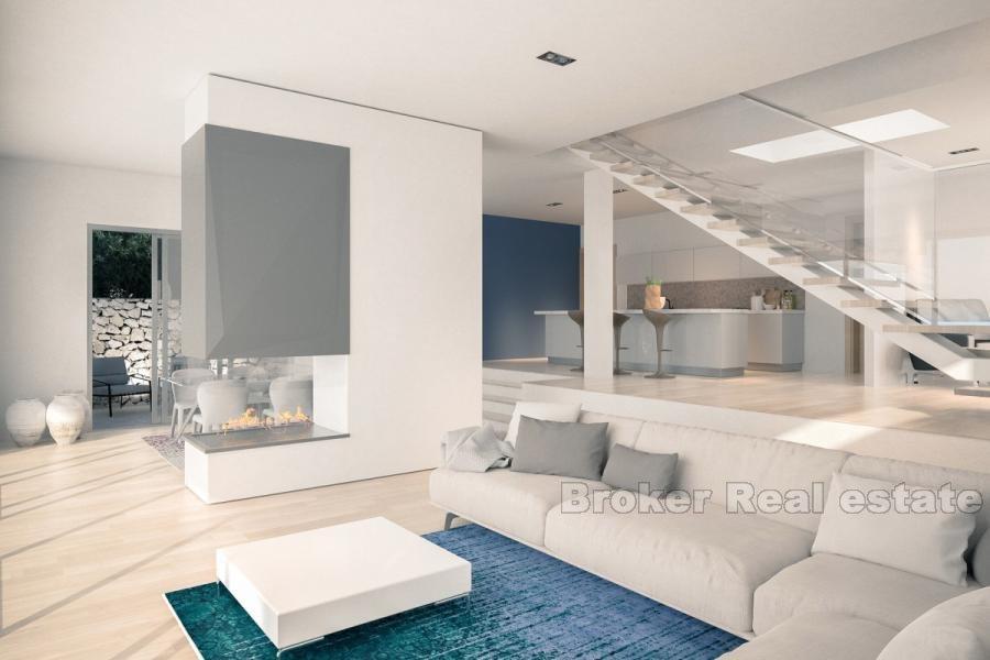 Rogoznica, designová vila s výhledem na moře