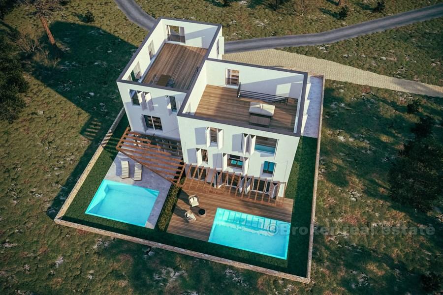 Rogoznica - Krásná vila s bazénem