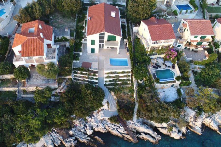 Ciovo - Lyxig, traditionell stil villa med pool