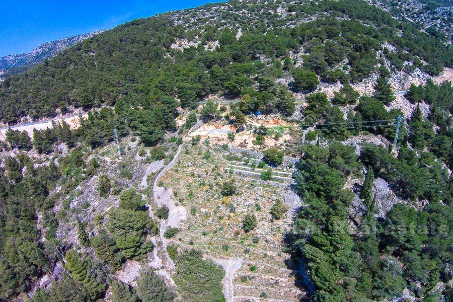 Île de Brac, excellente propriété avec vue panoramique