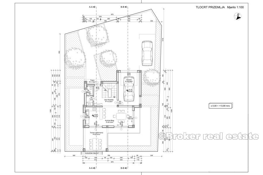 Rogoznica, atrakcyjna, nowo wybudowana, nowoczesna willa