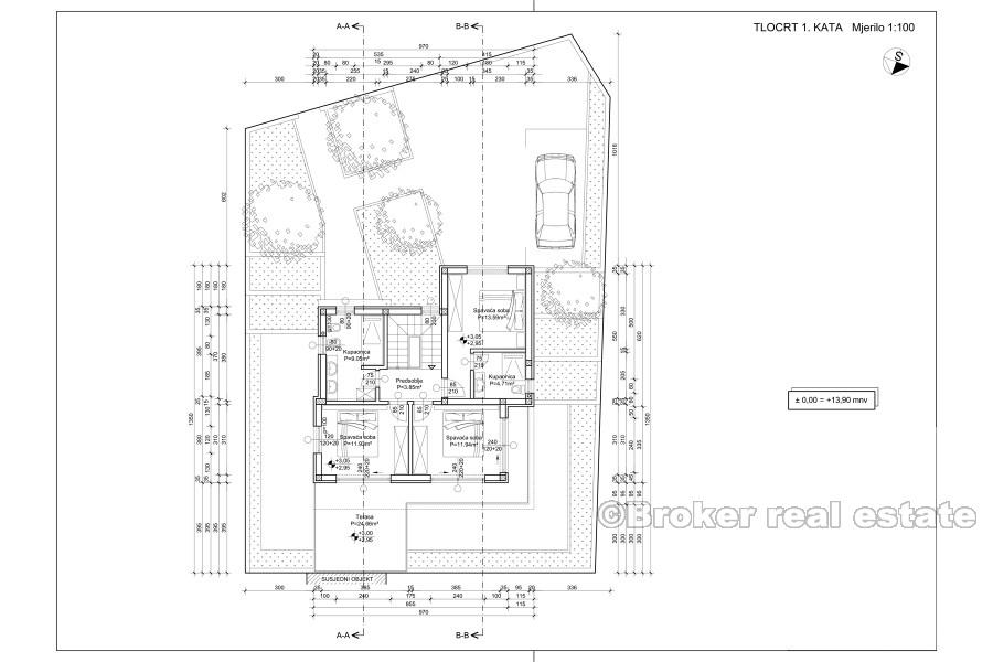 Rogoznica, atrakcyjna, nowo wybudowana, nowoczesna willa
