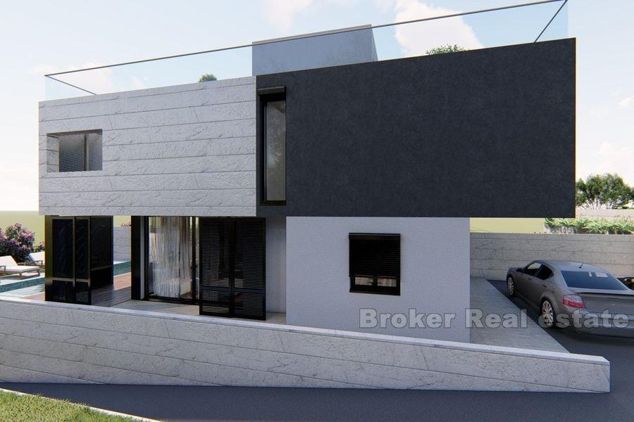 Zadar, dvoupodlažní moderní vila s bazénem