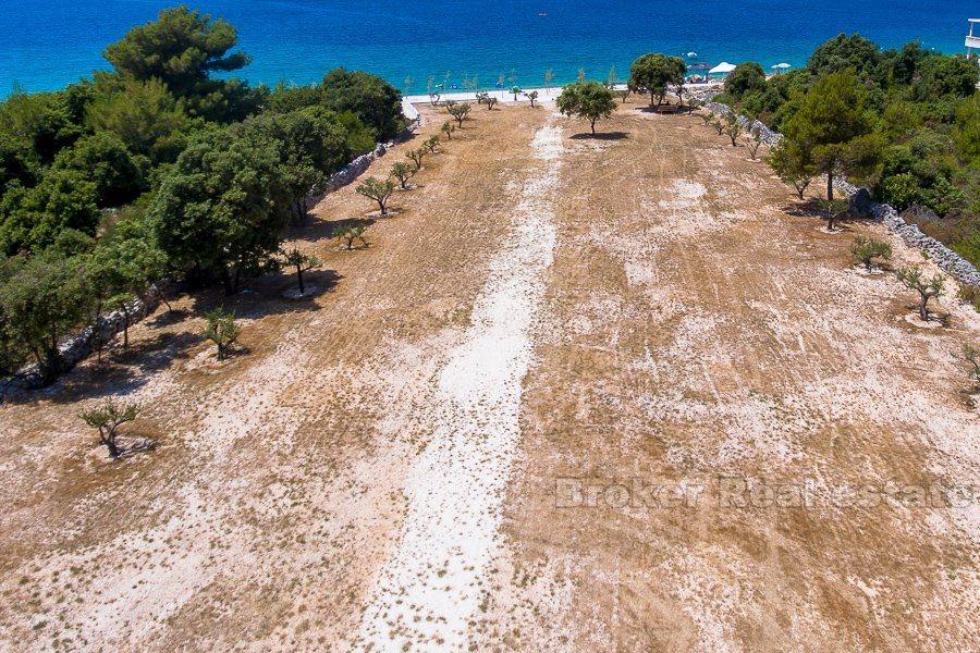 Rogoznica, Baugrundstück, erste Reihe zum Meer