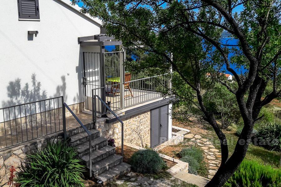 Øya Hvar, vakre hus på sørsiden av øya