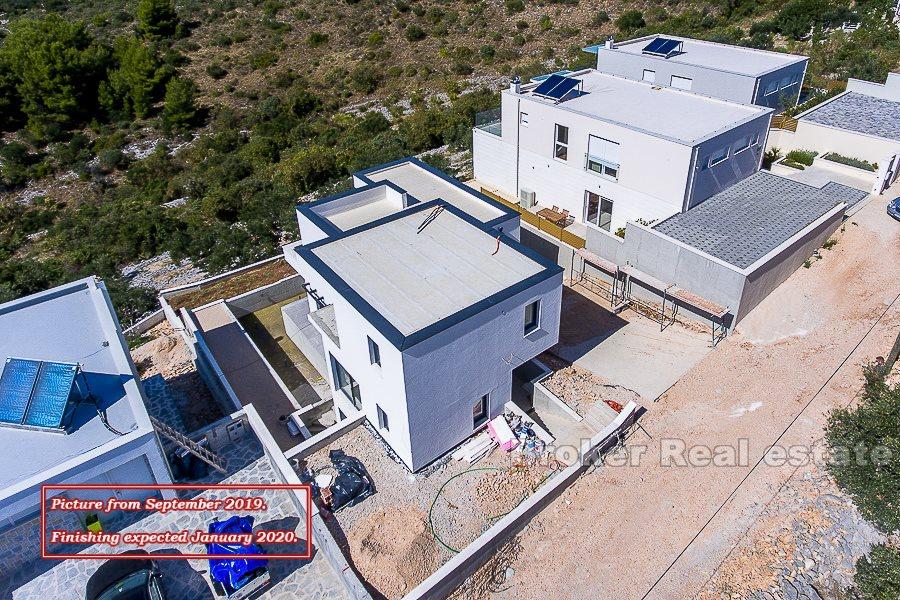 Primosten, brand new, modern villa with swimming pool