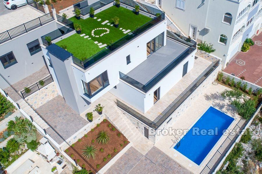 Wyspa Murter, luksusowa willa z basenem i widokiem na morze