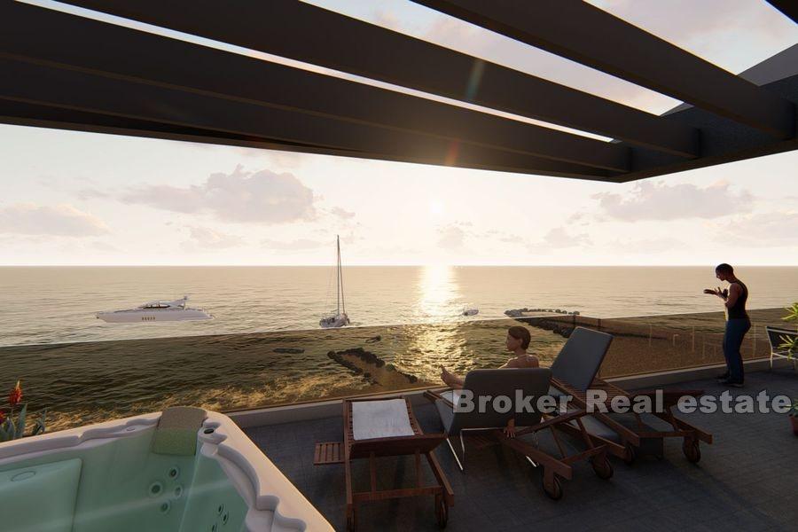 Vodice - Penthouse v první řadě k moři