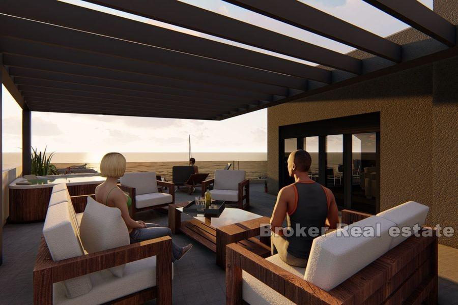 Vodice - Penthouse first row to the sea