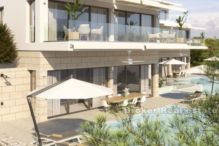 Rogoznica - Newly built villa with pool