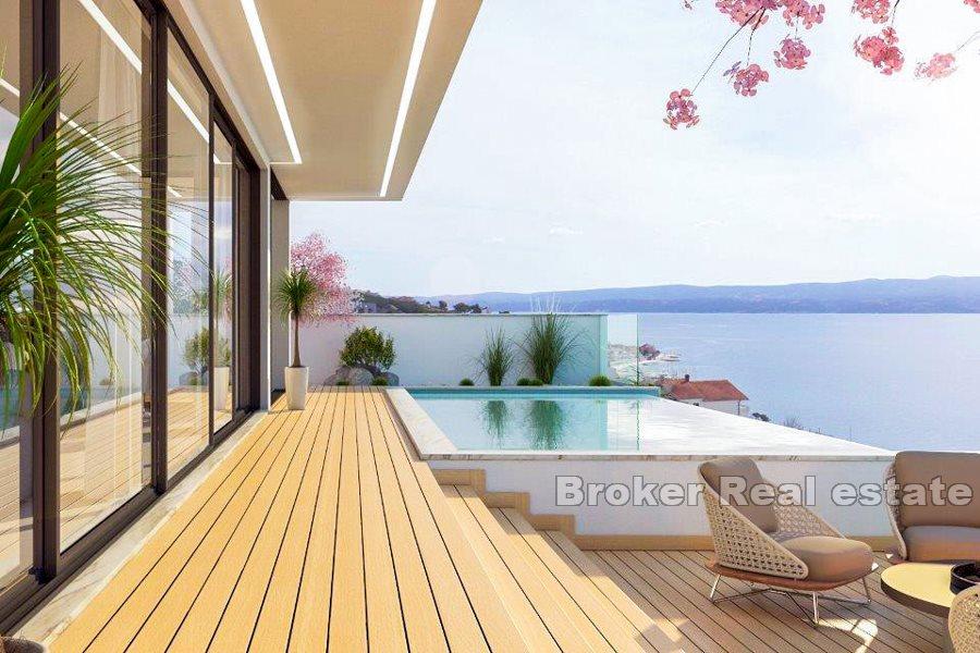 Omis - Villa mit Pool im Bau