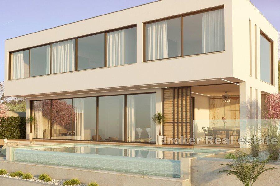 Omis - Villa mit Pool im Bau