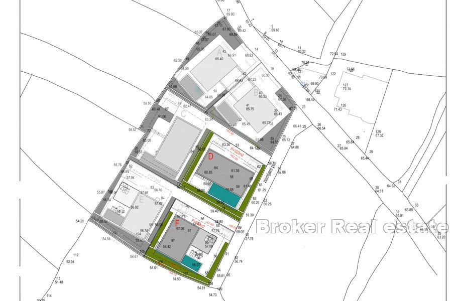 Omis - Villa with pool under construction