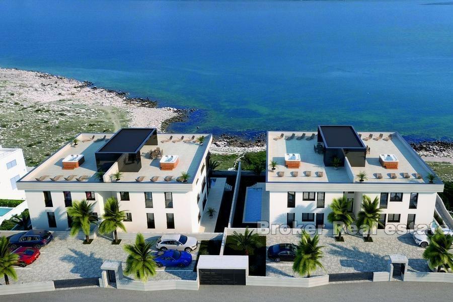 Zadar - Penthouse s tri spavaće sobe, prvi red do mora