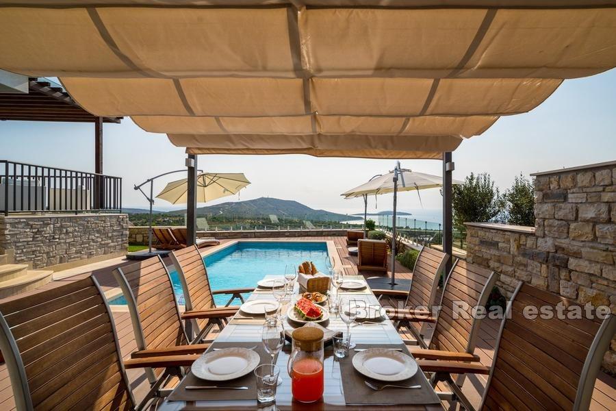 Primosten - Villa con piscina e vista mare