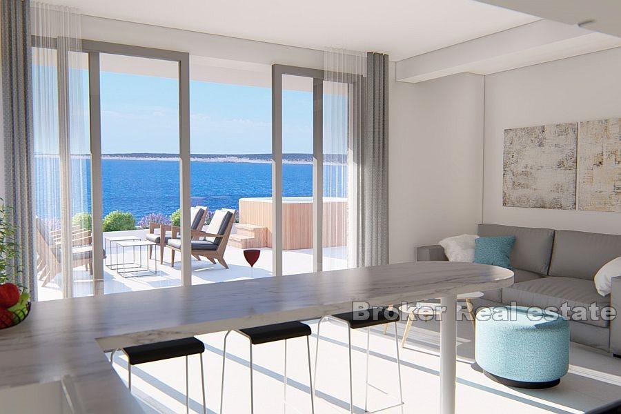 Île de Pag - Penthouse de luxe, première rangée de la mer