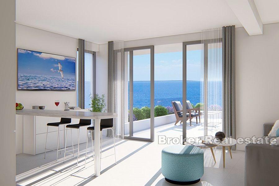 Isola di Pag - Attico di lusso, prima fila sul mare