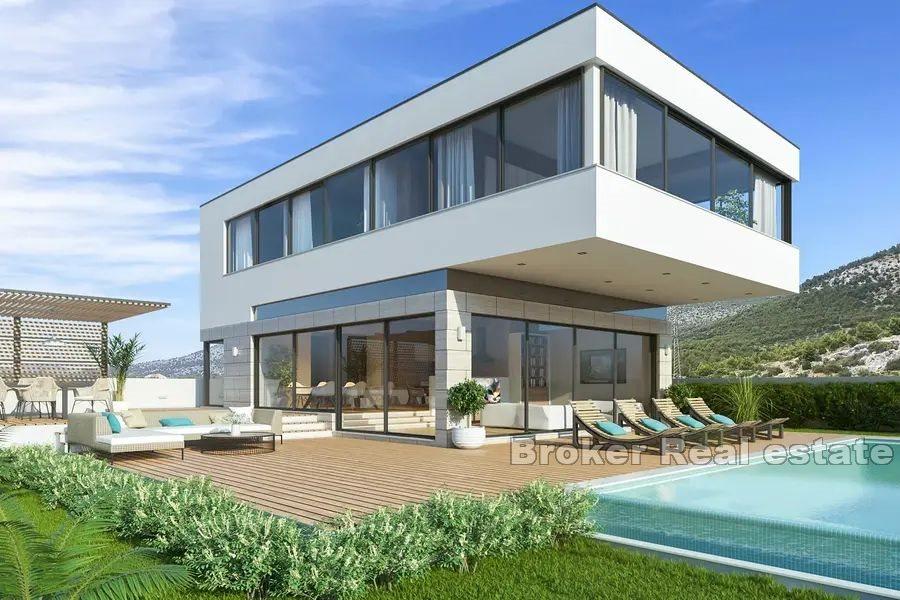 Trogir - Bella villa con vista panoramica