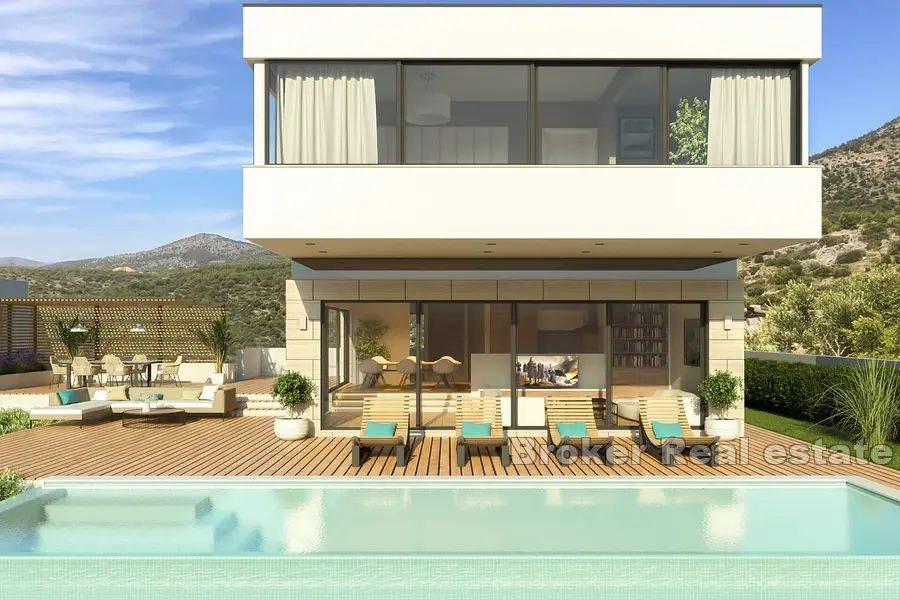 Trogir - Belle villa avec vue panoramique