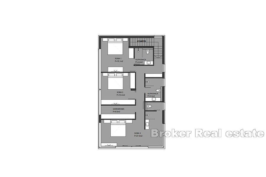 Trogir - Bella villa con vista panoramica
