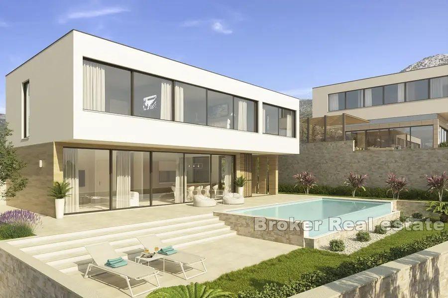 Trogir - moderní vila s panoramatickým výhledem
