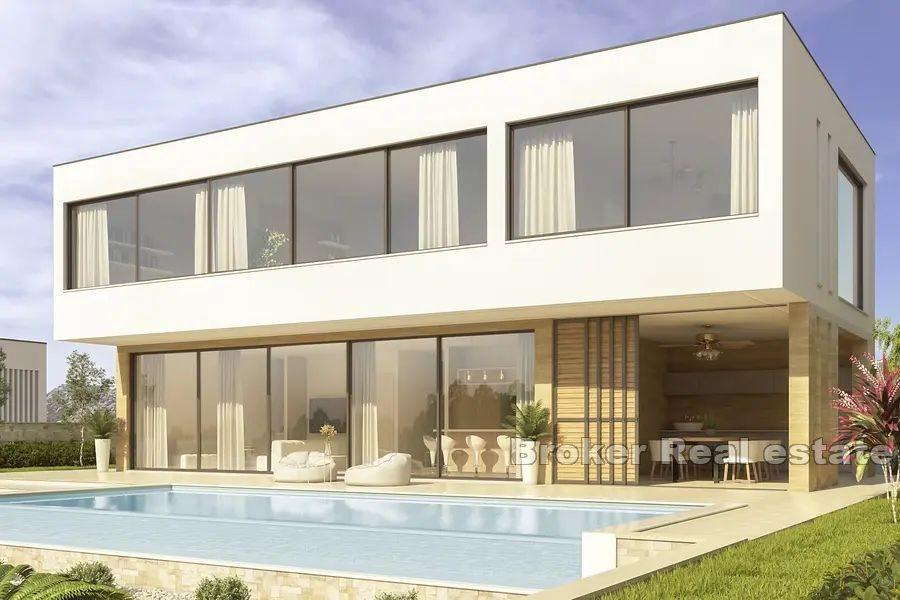 Trogir - moderní vila s panoramatickým výhledem