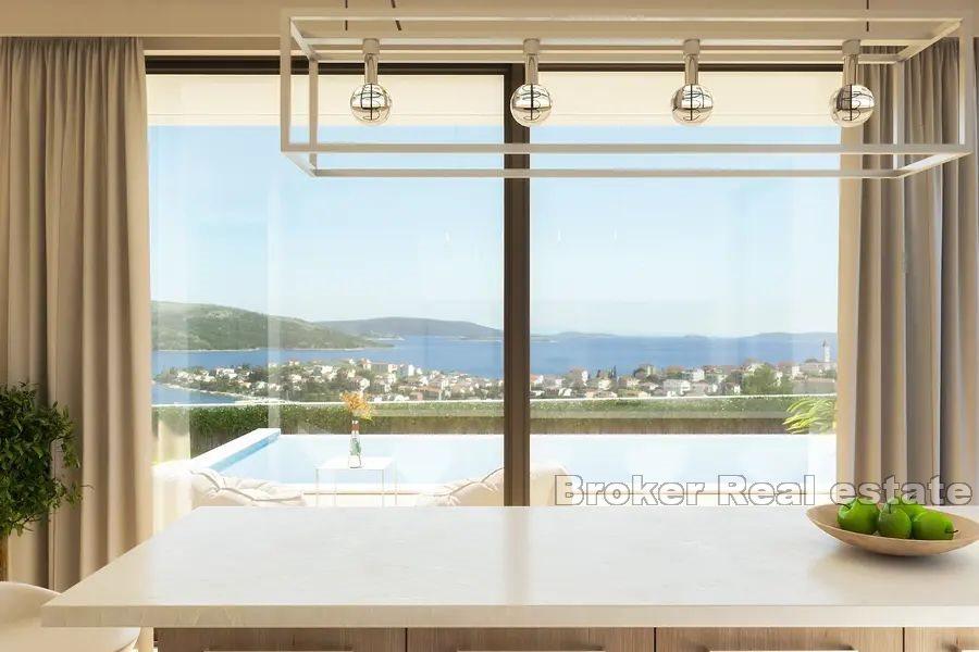 Trogir - moderní vila s panoramatickým výhledem