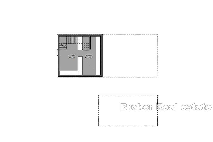 Trogir - moderní vila s panoramatickým výhledem