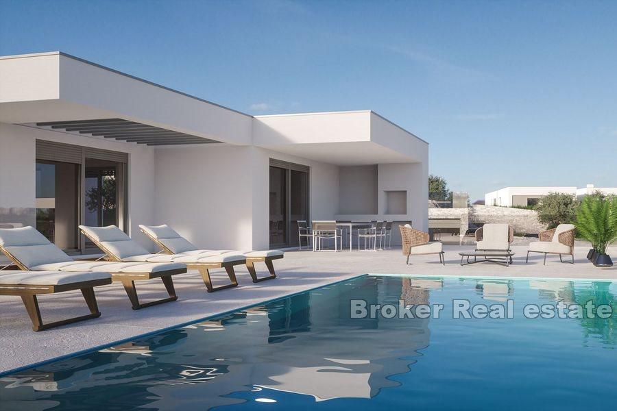 Proche Primosten - Villa avec vue mer panoramique