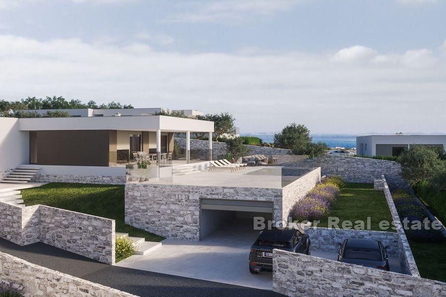 Proche Primosten - Villa avec vue mer panoramique