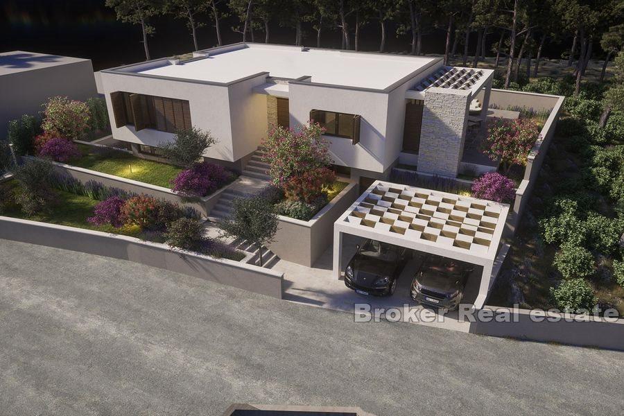 Primošten - Moderne villa med svømmebasseng