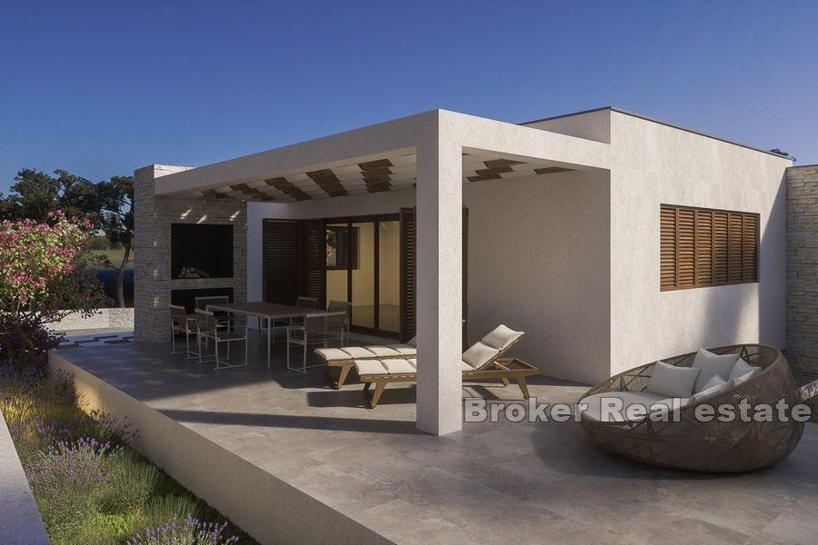 Primošten - Moderne villa med svømmebasseng