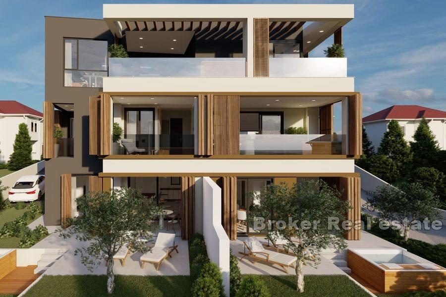 Rogoznica - Appartements dans un nouveau bâtiment avec vue sur la mer