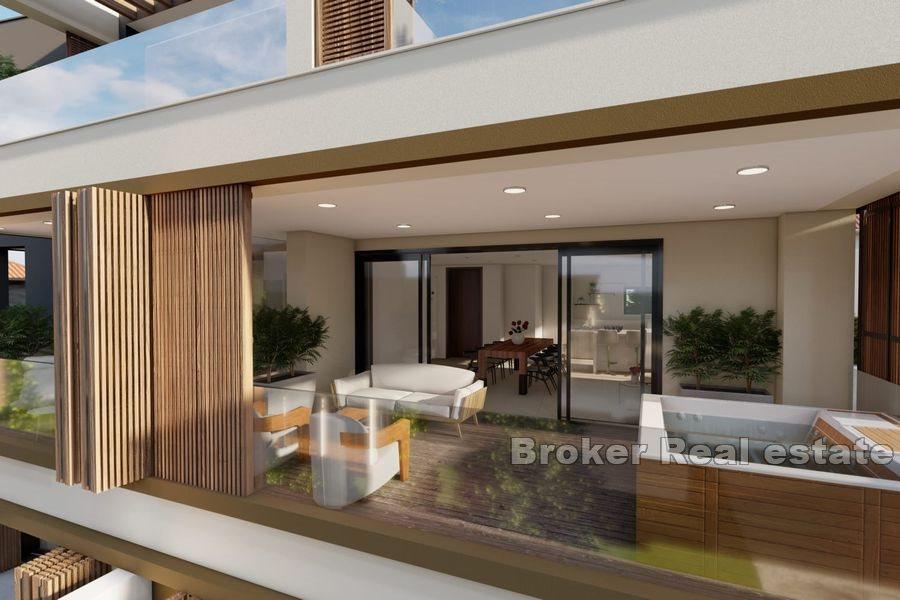 Rogoznica - Appartements dans un nouveau bâtiment avec vue sur la mer