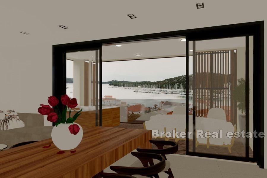 Rogoznica - Appartements dans un nouveau bâtiment avec vue sur la mer