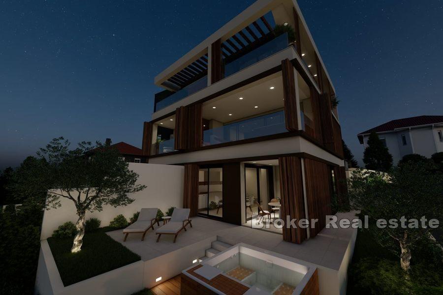 Rogoznica - Appartements dans un nouveau bâtiment avec vue sur la mer