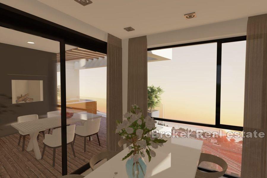 Rogoznica - To-roms leilighet med utsikt over havet