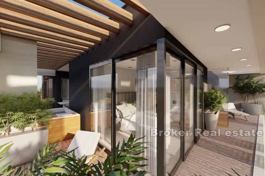 Rogoznica - To-roms leilighet med utsikt over havet