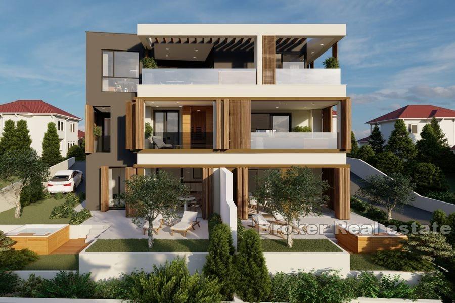 Rogoznica - To-roms leilighet med utsikt over havet