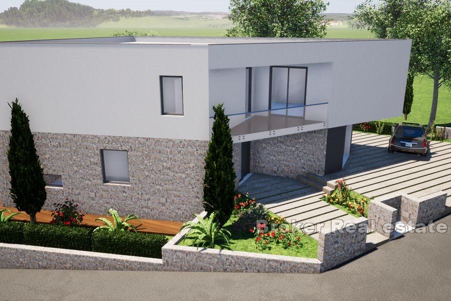 Vodice - Nybygd villa med basseng